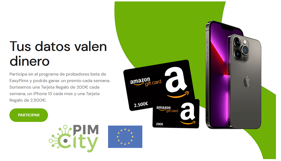 Participa como betatester en easypims.eu y gana premios